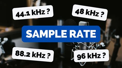 Best Sample Rate For Recording Sample Rate Explained