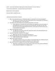 Lab Docx Lab Assessment Worksheet Applying The Daubert