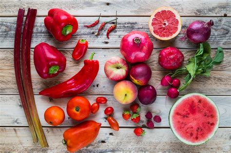 5 Propiedades De Las Frutas Y Verduras Rojas Y Rosadas