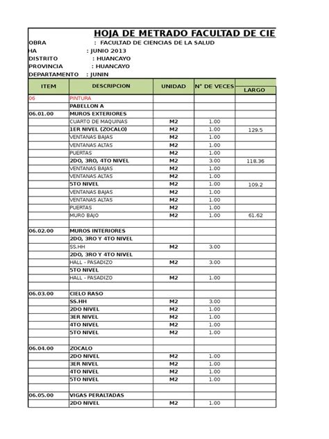 Pdf Metrado De Fachadas Exteriores Dokumen Tips