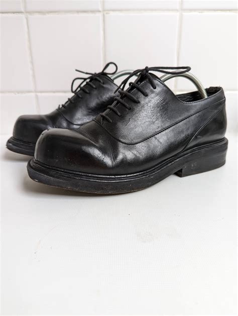 Dirk Bikkembergs Aw Big Sole Leather Derbies Grailed