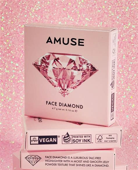 Amuse Pink Diamond Highlighter Beauty Personal Care Face Makeup On