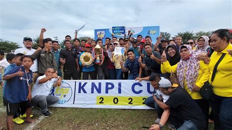 Dpd Knpi Berau Sukses Menggelar Final Knpi Cup Youtube