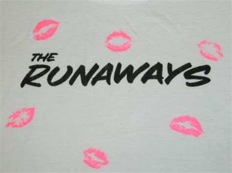 Vintage The Runaways 1977 Tour T Shirt Original 70s Concert