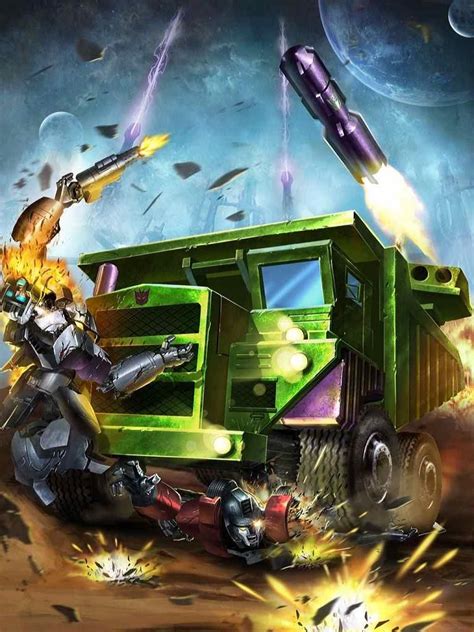 Constructicon Long Haul Artwork From Transformers Legends Game Transformers Artwork