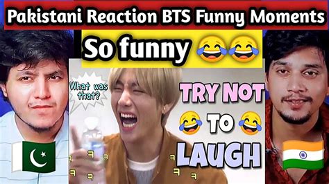 Pakistani Reacts To BTS Try Not To Laugh Challenge BTS Funny Moments