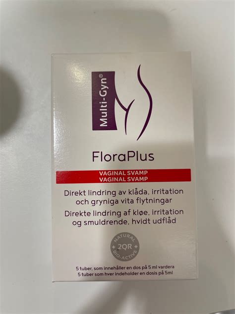 Multi Gyn Flora Plus Vaginal Svamp K P P Tradera