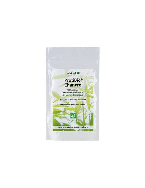 Protibio Chanvre Prot Ines De Chanvre Bio Poudre Nutrixeal