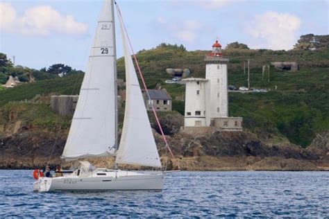 Phare Du Petit Minou Marks The Entrance To The Harbour Of Brest