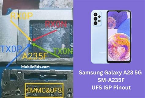 Samsung Galaxy A Sm A Ufs Isp Pinout Test Point Sexiz Pix