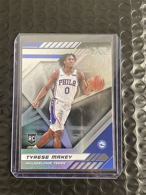 Tyrese Maxey 2020 21 Panini Chronicles Xr Rookie Card Rc 271 76ers