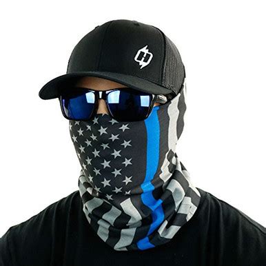 Thin Blue Line and Thin Red Line American Flag Bandana by Hoo-rag ...