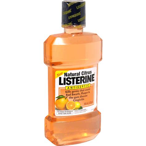 Listerine Nat Citrus 500 Ml Mouthwash Quality Foods