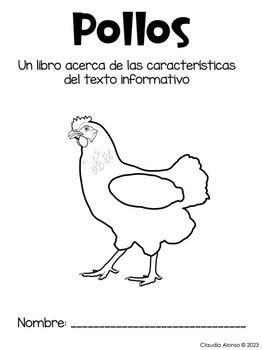 Chickens: Interactive Non-Fiction Text Features Book in Spanish (Pollos)