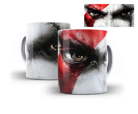 CANECA KRATOS GOD OF WAR Elo7 Produtos Especiais