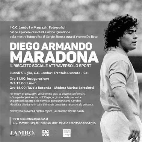 Apre nel Casertano mostra dedicata a Maradona sarà inaugurata dal ministro