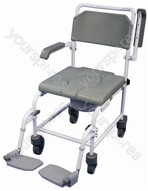 Bewl Attendant Propelled Shower Commode Chair Vb502 By Aidapt