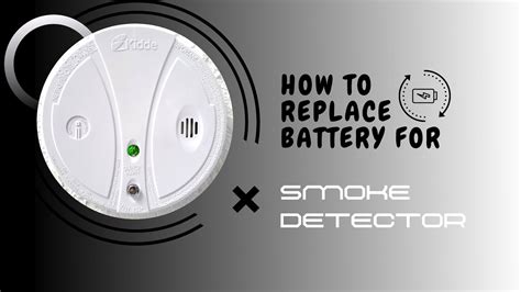 How To Replace Kidde Smoke Detector Battery YouTube