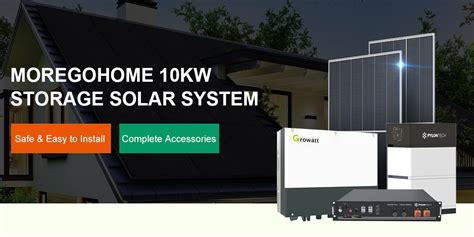 10KW solar storage power system