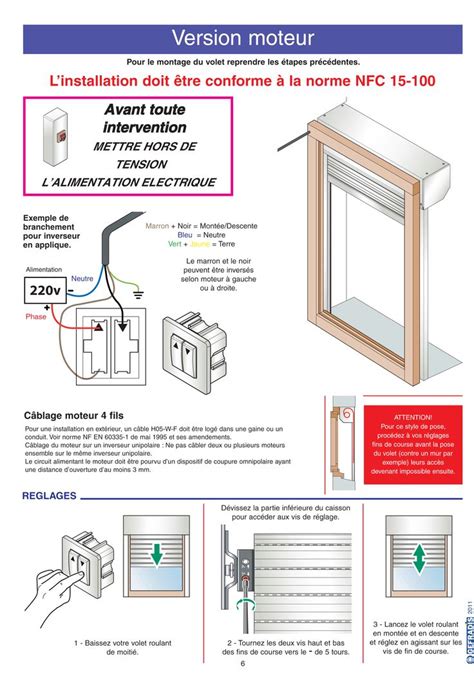 Page 6 La notice Gefradis vous aide à poser votre volet roulant