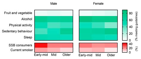 Ijerph Free Full Text Sex Specific Lifestyle And Biomedical Risk