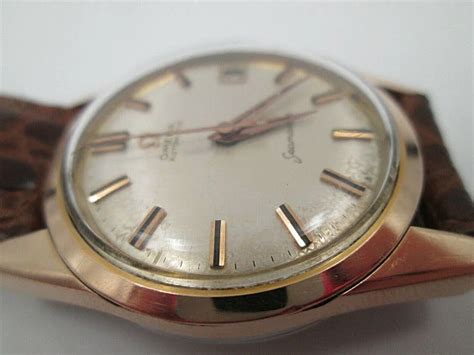 Omega Seamaster Chapado Oro Acero Automatico Calendario El