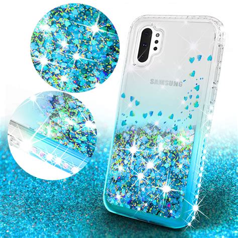 Samsung Galaxy Note 10 Casegalaxy Note 10 Plus Case Liquid Glitter P Spy Phone Cases And