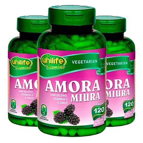 Kit Amora Miura C Vitaminas C Psulas Submarino