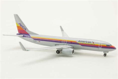 Boeing 737 800 American Airlines Air Cal Heritage Livery N917NN Herpa