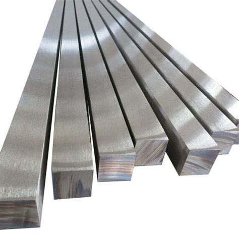 EN351 Alloy Steel Square Bar Single Piece Length 18 Meter Size 16mm