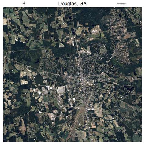 Aerial Photography Map of Douglas, GA Georgia