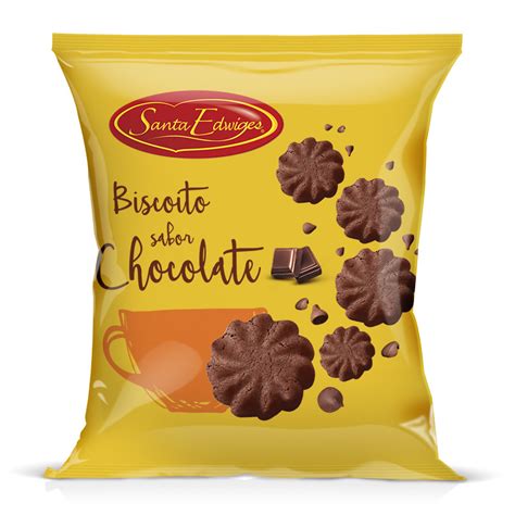 Biscoito Santa Edwiges Chocolate G Cx Moretti Distribuidora