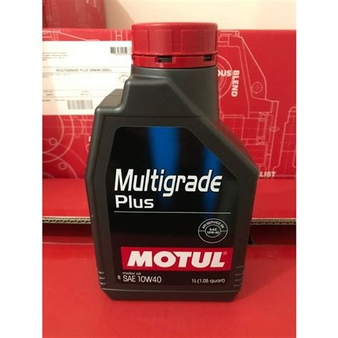 Oli Motul Multi Grade Plus W Liter Motul Multigrade Plus