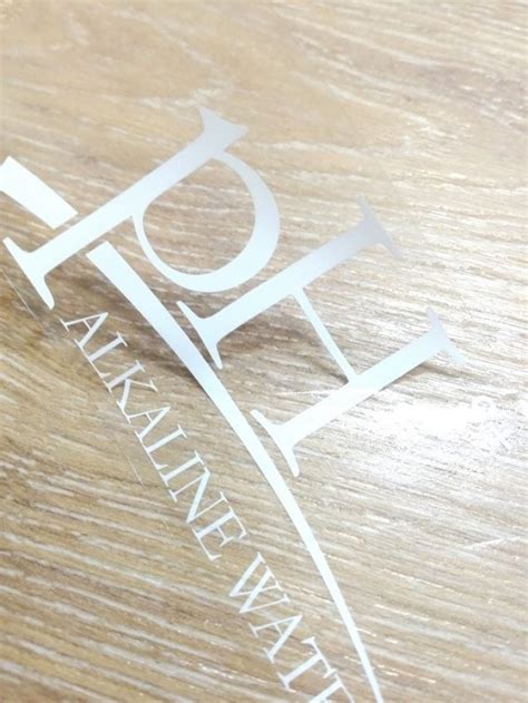 printing custom clear labels  inkable label