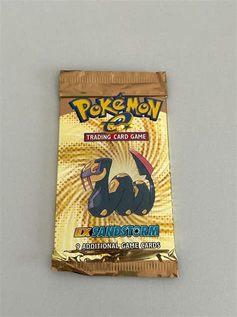 Pokemon TCG EX Sandstorm Booster Pack 2003 Seviper Art SEALED