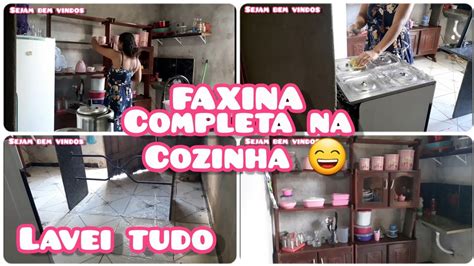 Faxina Completa Na Cozinha Faxina Faxinapesada Faxina Youtube