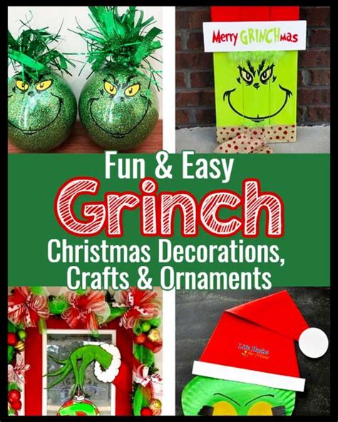 Grinch Christmas Decorations Diy Decor Trees Wreath Ideas More For 2023 Artofit