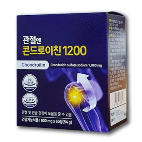 1주영엔에스 관절엔 콘드로이친 소연골 1200 900mg X 60정 3통 관절 티몬