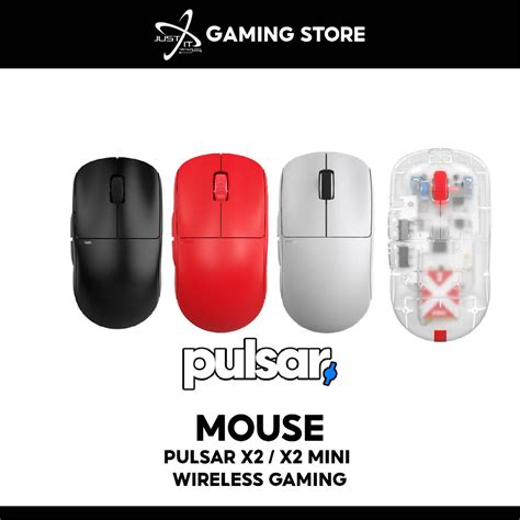 Pulsar XVV2 X2V2 MINI X2 Mini Wireless Gaming Mouse WHITE BLACK