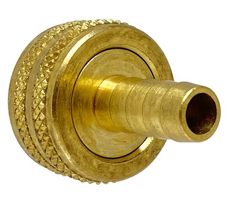 Anderson Metals Brass Garden Hose Swivel Fitting Connector Barb