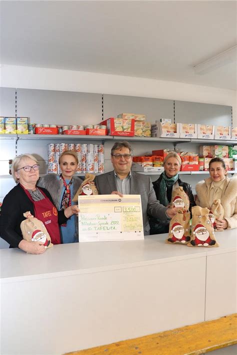 Passauer Runde spendet für Passauer Tafel der Caritas