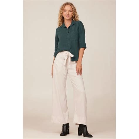 Bella Dahl Pants And Jumpsuits Nwt Bella Dahl Paper Bag Waist Wide