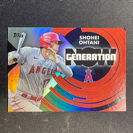 2022 Topps Series 1 Shohei Ohtani Generation Now FargiCards