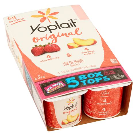 Yoplait Strawberry Yogurt Nutrition Label Pensandpieces