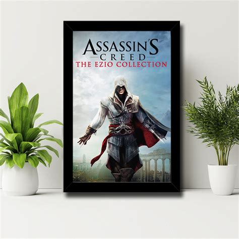 Quadro Assassins Creed Ezio Collection 23x33cm Elo7