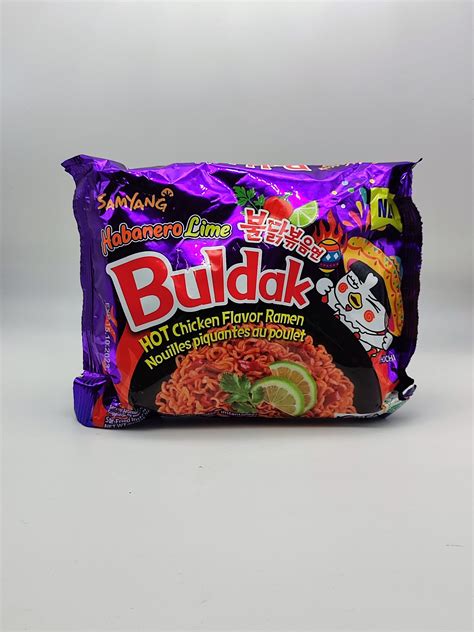 Samyang Buldak Hot Chicken Ramen Habanero Lime 135g Pachara