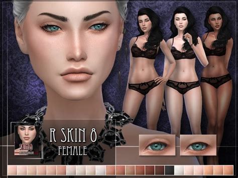 A new skin for female sims! R skin 8 Found in TSR Category 'Sims 4 Sets' | The sims 4 skin, Sims ...