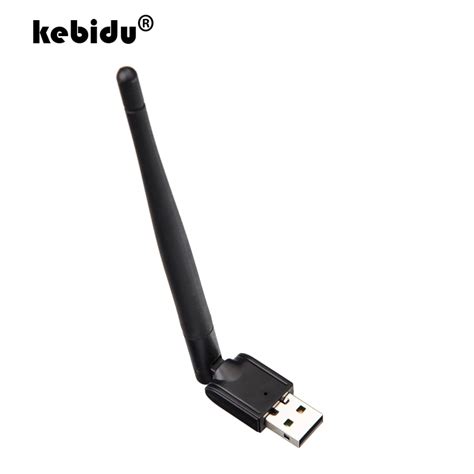 Kebidu 150mbps Mt7601 Wireless Network Card Mini Usb 2 0 Wifi Adapter Antenna Pc Lan Wi