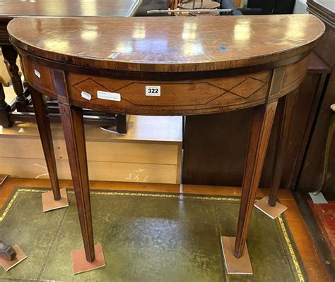 Inlaid Victorian Tea Table Southgate Auction Rooms