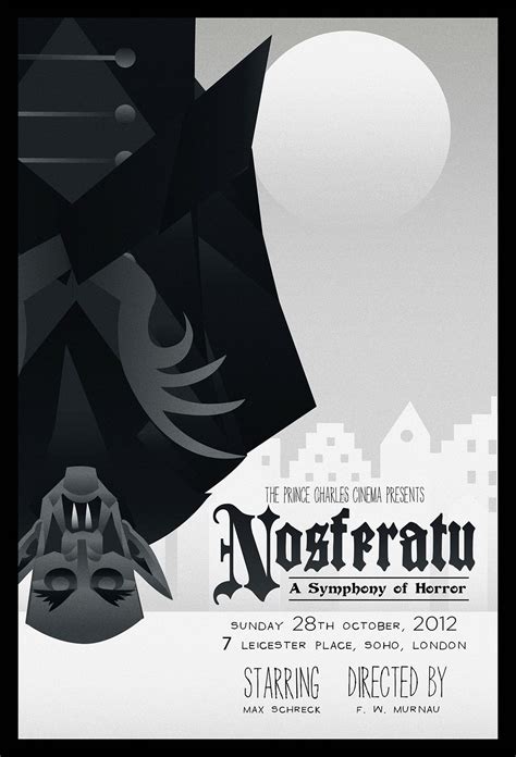 Nosferatu poster by Rodolfo Reyes and Dark City Gallery. They did one ...